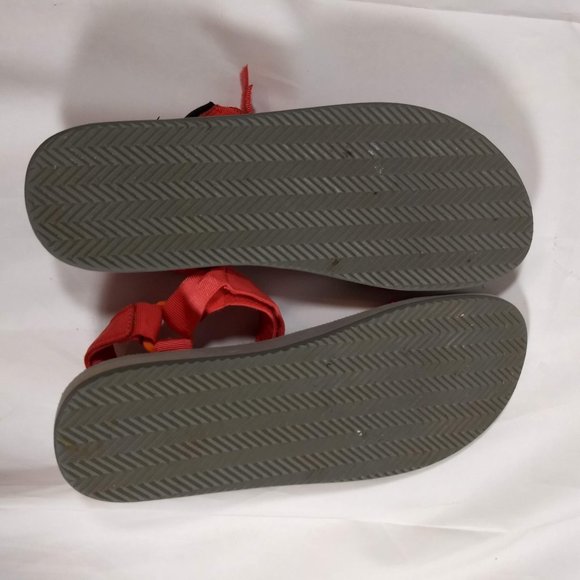Teva Seavees Sandals Men Size14 Style #1004237 Red Water Shoes - Picture 9 of 11